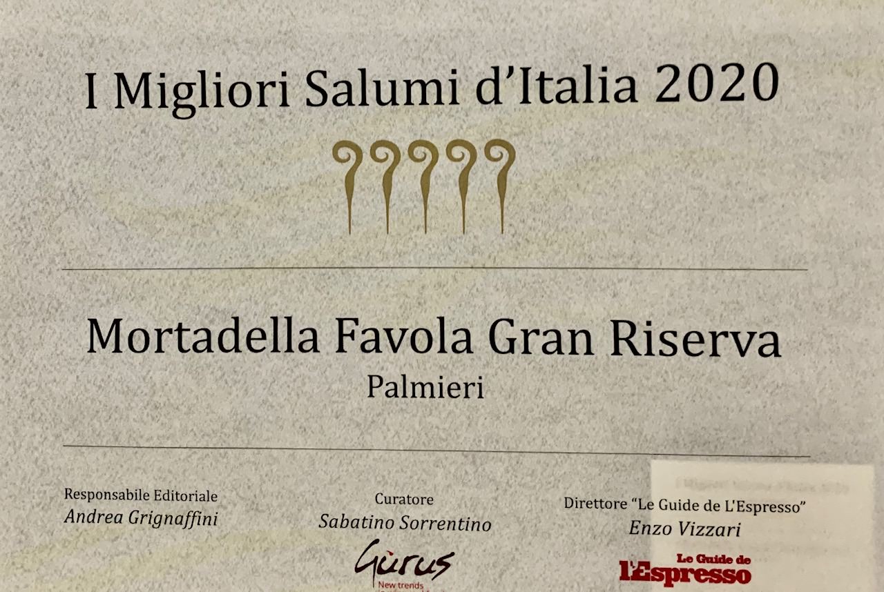 guide l'espresso i salumi d'italia 2020